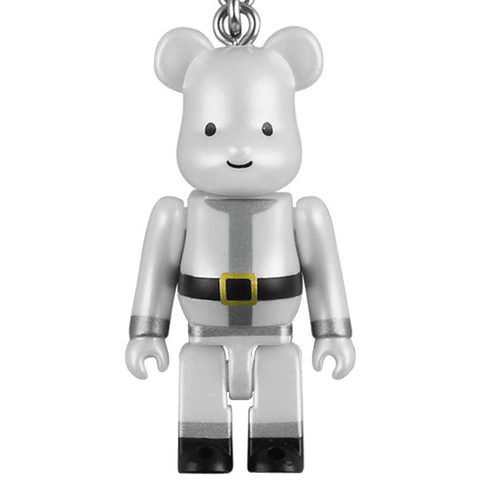 Bearbrick Merry Green Christmas 2008 - Pearl White (50%) - MyBearBrick.de