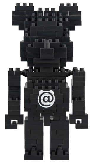 BE@RBRICK × nanoblock 2-Pack Set A (100%)