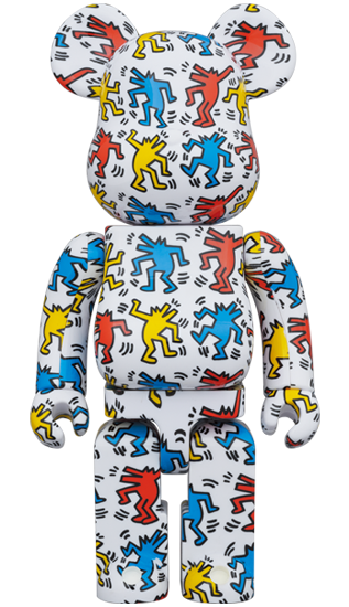 BE@RBRICK Keith Haring #9 (100%+400%)