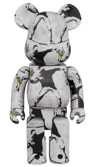 BE@RBRICK Flower Bomber [Brandalism] (100%+400%)