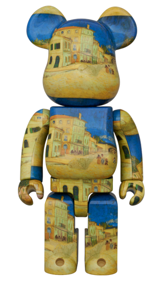 BE@RBRICK Vincent van Gogh "The Yellow House (The Street)" [Van Gogh Museum] (100%+400%)