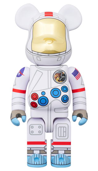 BE@RBRICK Astronaute Apollo 17 (100%+400%)