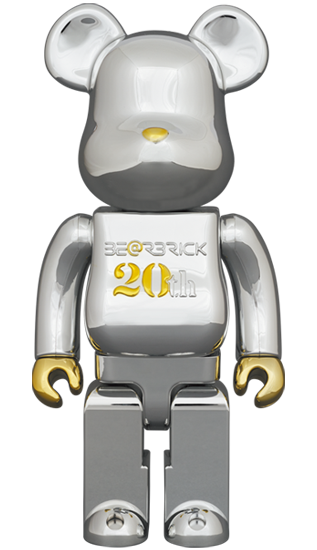 Modèle BE@RBRICK 20ème anniversaire (100%+400%)