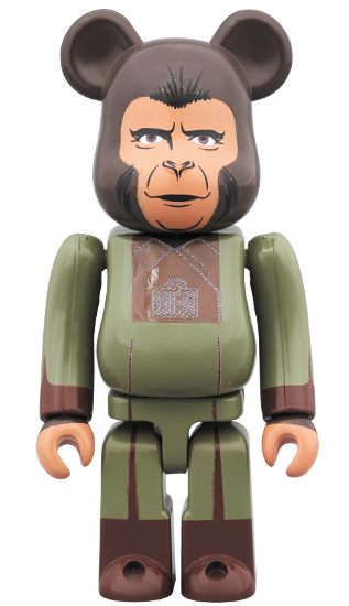 BE@RBRICK Cornelius &amp; Zira [La Planète des singes] (100%)