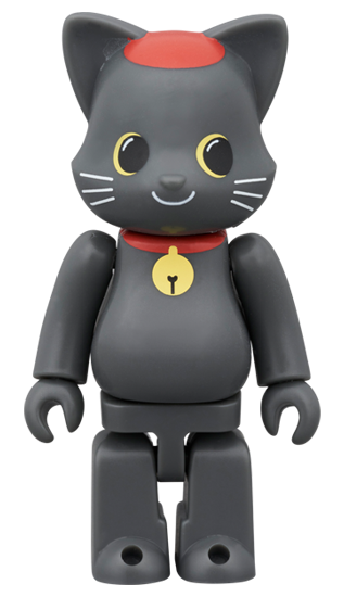 BE@RBRICK Pickles la grenouille &amp; NY@BRICK Pierre le chat noir (100%)