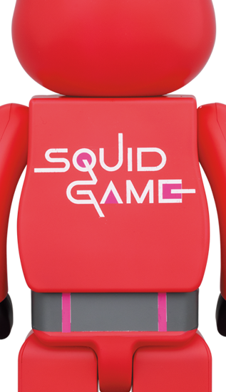 BE@RBRICK Squid Game Guard "Cercle" (100%+400%)