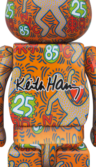 BE@RBRICK Keith Haring "Spécial" (100%+400%)