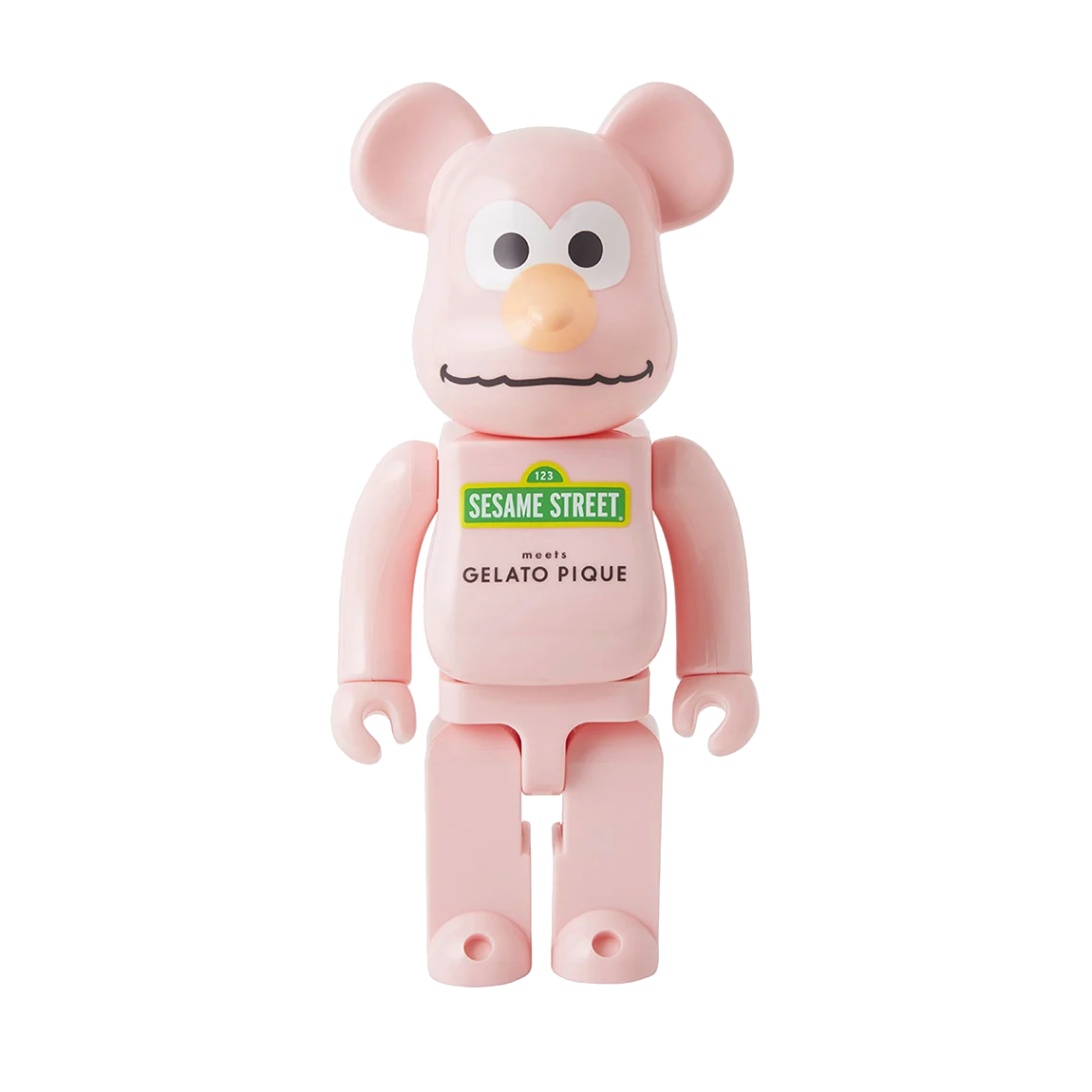 BE@RBRICK Sesame Street × Gelato Pique ELMO en costume de Cookie Monster (400 %)