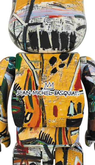 BE@RBRICK Jean-Michel Basquiat #1 (100%+400%)