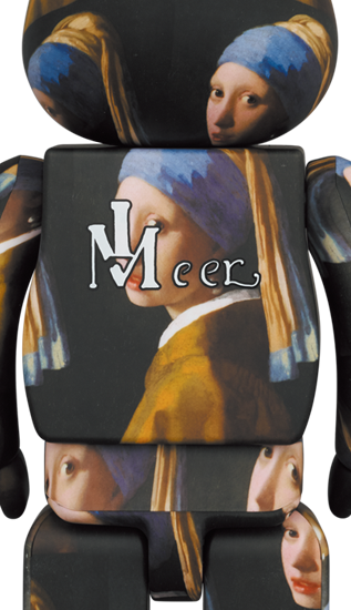 BE@RBRICK Johannes Vermeer "Girl with a Pearl Earring" (100%+400%)