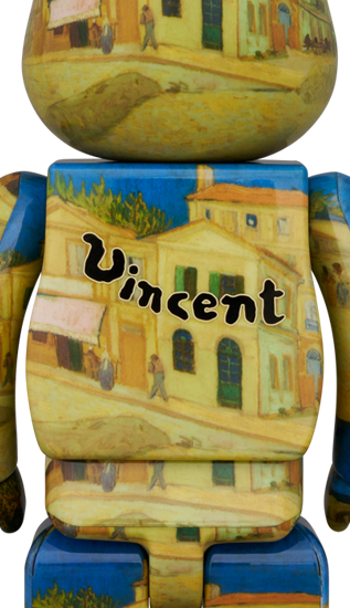 BE@RBRICK Vincent van Gogh "The Yellow House (The Street)" [Van Gogh Museum] (100%+400%)