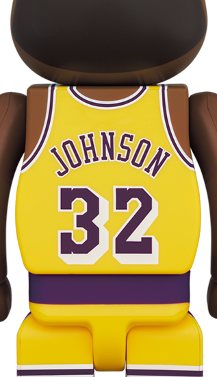 BE@RBRICK Magic Johnson [Los Angeles Lakers] (100%+400%)