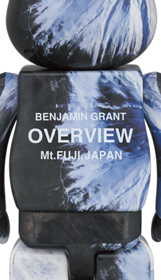 BE@RBRICK Benjamin Grant "Aperçu : Mont Fuji" (100%+400%)