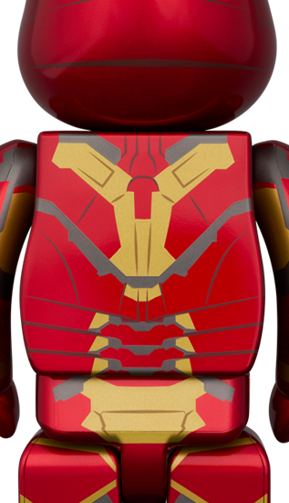 BE@RBRICK Iron Man Mark 43 (100%+400%)