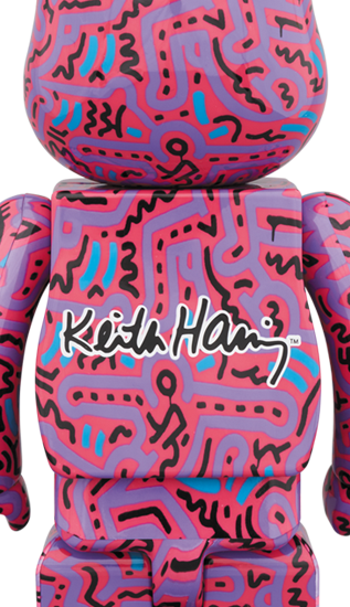 BE@RBRICK Keith Haring #2 (100%+400%)