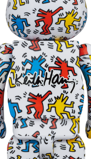 BE@RBRICK Keith Haring #9 (100%+400%)