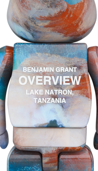 BE@RBRICK Benjamin Grant "Overview: Lake Natron, Tanzania" (100%+400%)