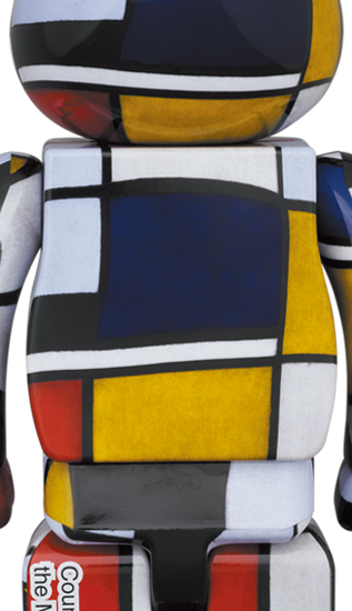 BE@RBRICK Piet Mondrian (100%+400%)