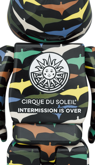 BE@RBRICK Cirque du Soleil "Alegria - In a New Light" (100%+400%)