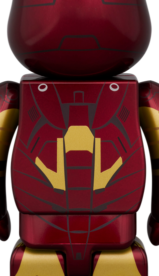 BE@RBRICK Iron Man Mark III (100%+400%)