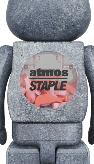 BE@RBRICK atmos × STAPLE Type-5 (100%+400%)