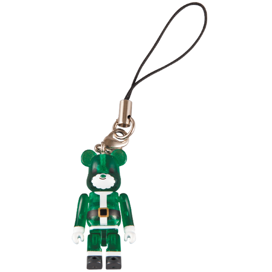 BE@RBRICK Merry Green Christmas 2006 - Clear Green (50%)