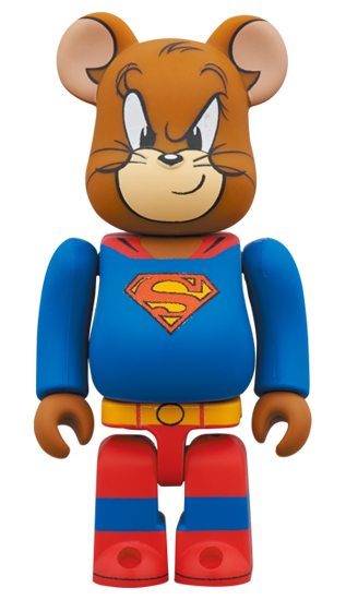 BE@RBRICK TOM ET JERRY en tant que Superman (100 %+400 %)