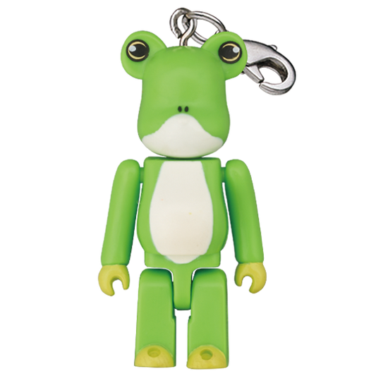 Bearbrick Kiss the Earth WWF Charity Campaign - Forest Green Tree Frog (50%) - MyBearBrick.de