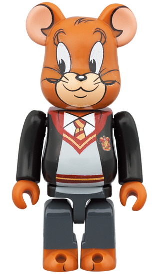 BE@RBRICK TOM AND JERRY in Hogwarts House Robes (100%+400%)