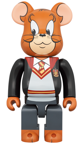 BE@RBRICK TOM ET JERRY dans les robes de chambre de Poudlard (100 % + 400 %)