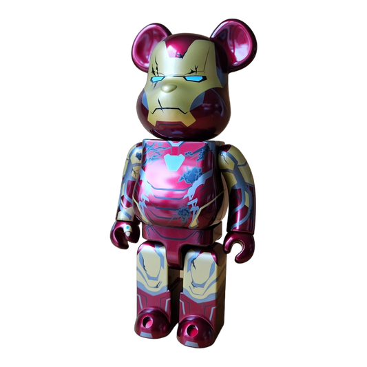 BE@RBRICK SP - Iron Man Mark 85 Version endommagée par la bataille (400%)