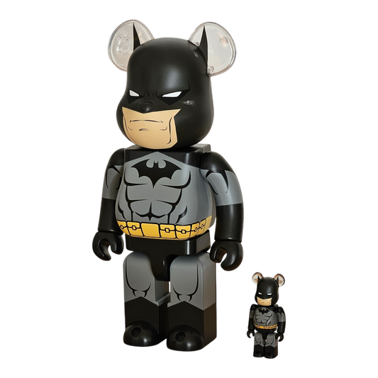 BE@RBRICK Batman™ (Batman : Chut) Version noire (100 %+400 %)