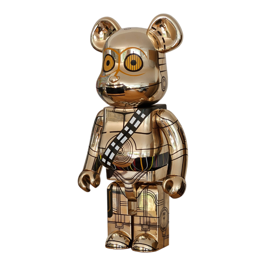 BE@RBRICK C-3PO Gold Chrome Version [The Rise of Skywalker] (1000%)