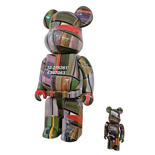 BE@RBRICK Benjamin Grant "Aperçu : Lisse, Pays-Bas" (100 %+400 %)