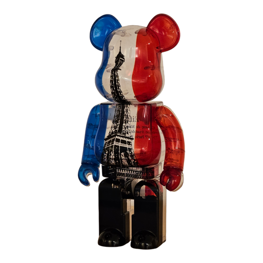 BE@RBRICK Tour Eiffel Version Tricolore (400%)