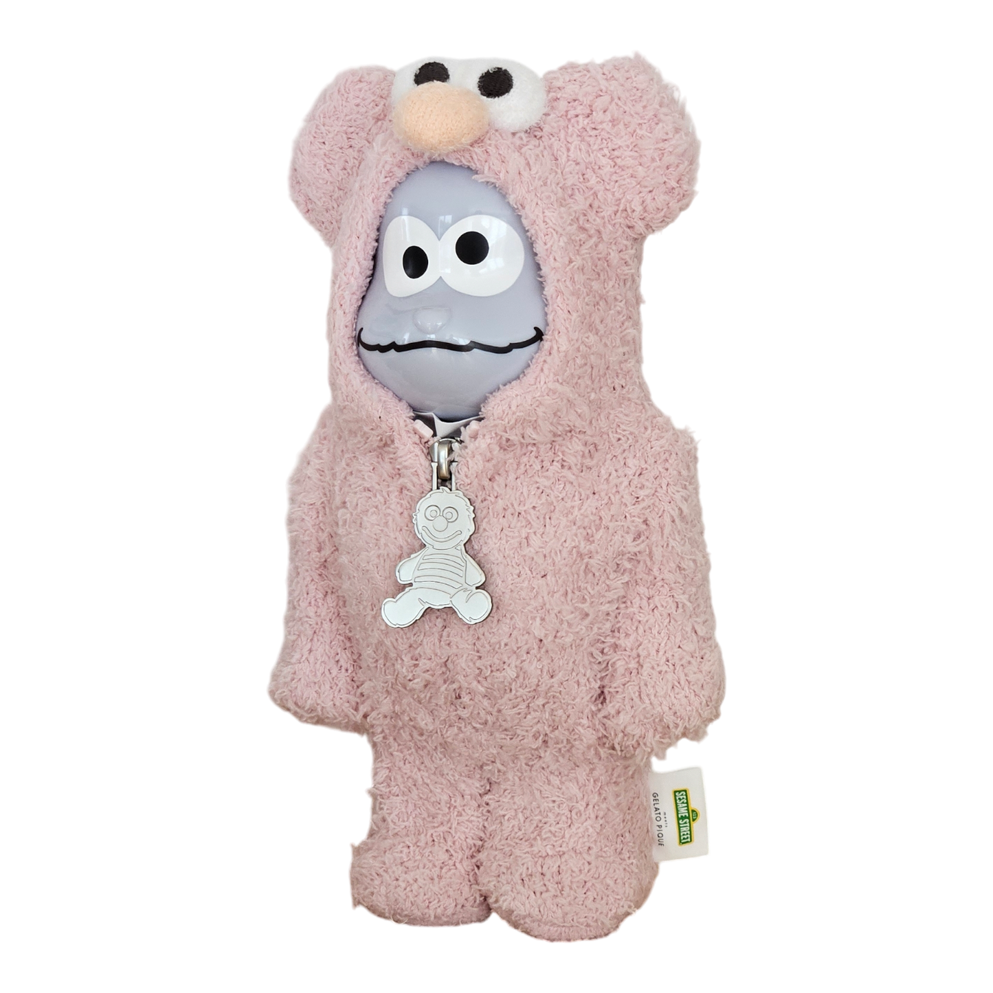 BE@RBRICK Sesame Street × Gelato Pique COOKIE MONSTER en costume d'Elmo (400%)