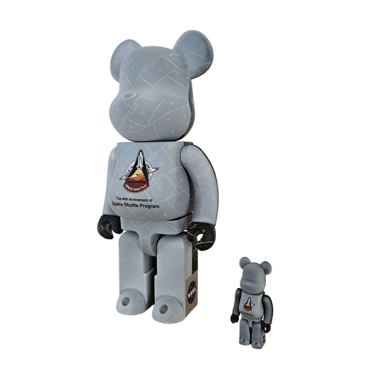 BE@RBRICK The 40th Anniversary of the Space Shuttle Program (100%+400%)