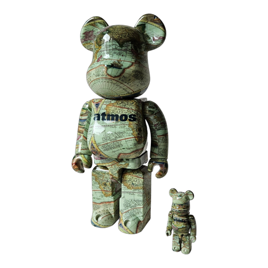 BE@RBRICK atmos CARTE ÂGÉE (100%+400%)