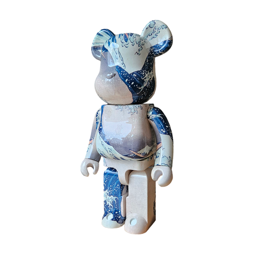 BE@RBRICK Katsushika Hokusai "La Grande Vague de Kanagawa" (Kanagawa Oki Namura) (1000%)