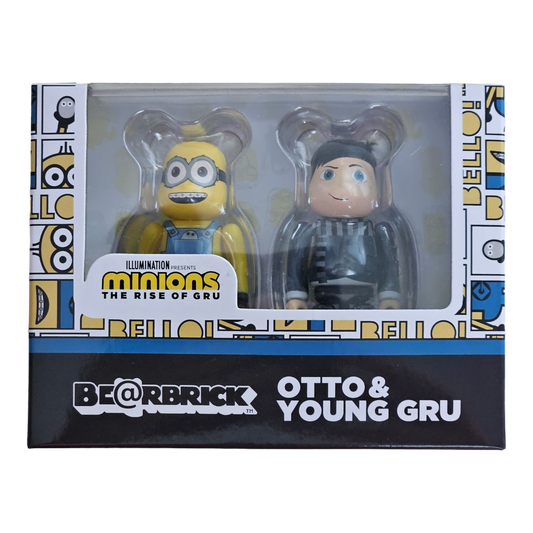 BE@RBRICK Otto &amp; Young Gru (100%)