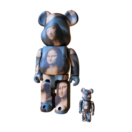 BE@RBRICK Leonardo da Vinci "Mona Lisa" (100%+400%)