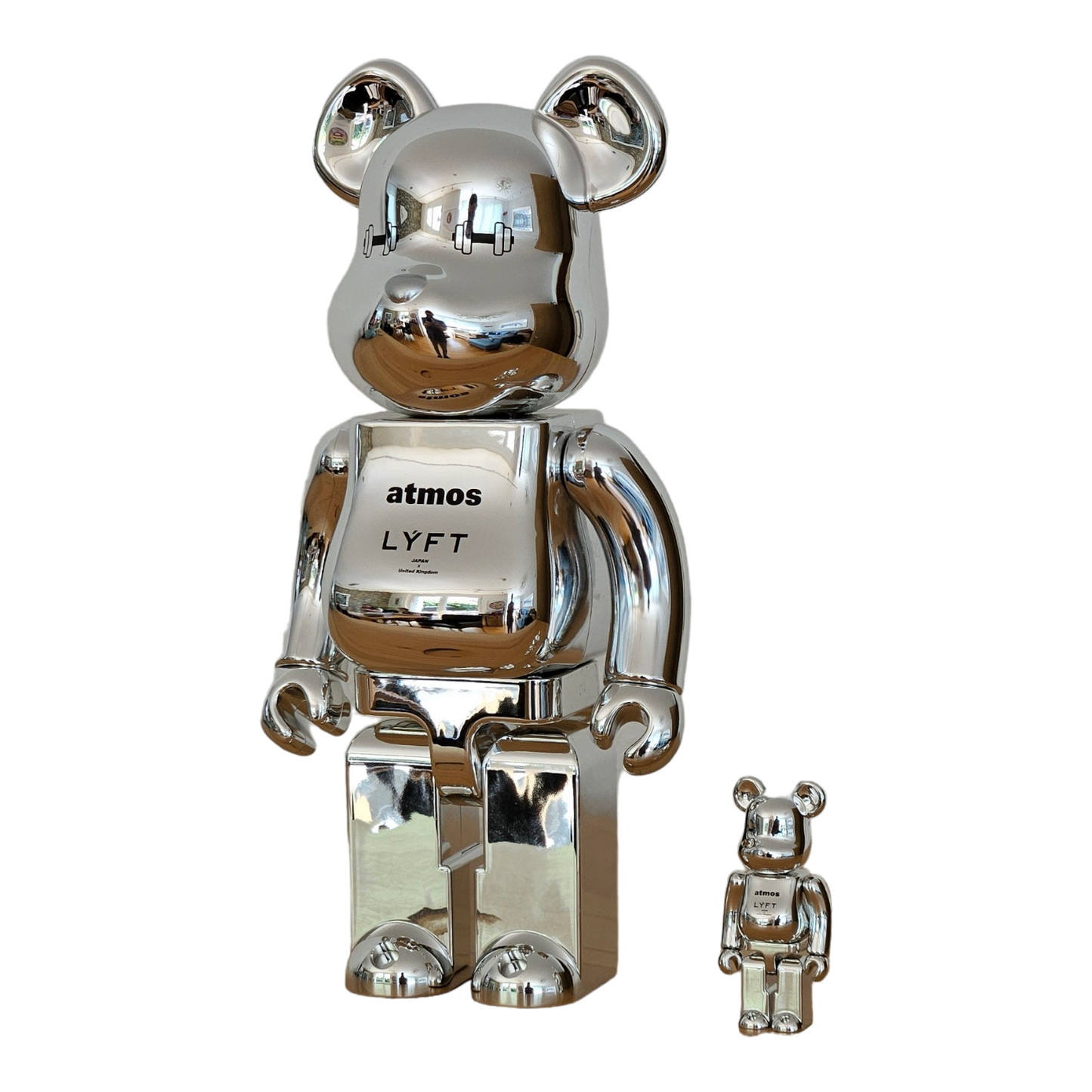 BE@RBRICK atmos × LÝFT (100%+400%)