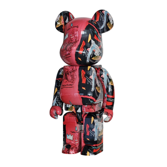 BE@RBRICK Andy Warhol × Jean-Michel Basquiat #1 (1000%)