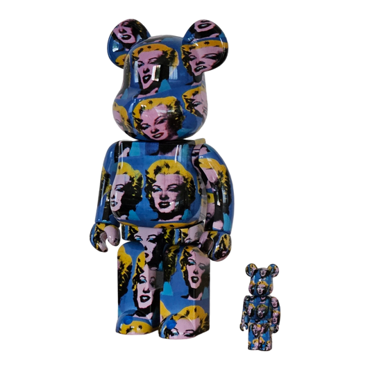 BE@RBRICK Andy Warhol's Marilyn Monroe (100%+400%)