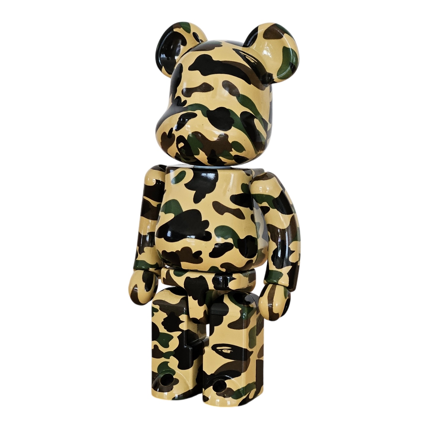 BE@RBRICK BAPE PLAY 1st Camo Yellow (200%)