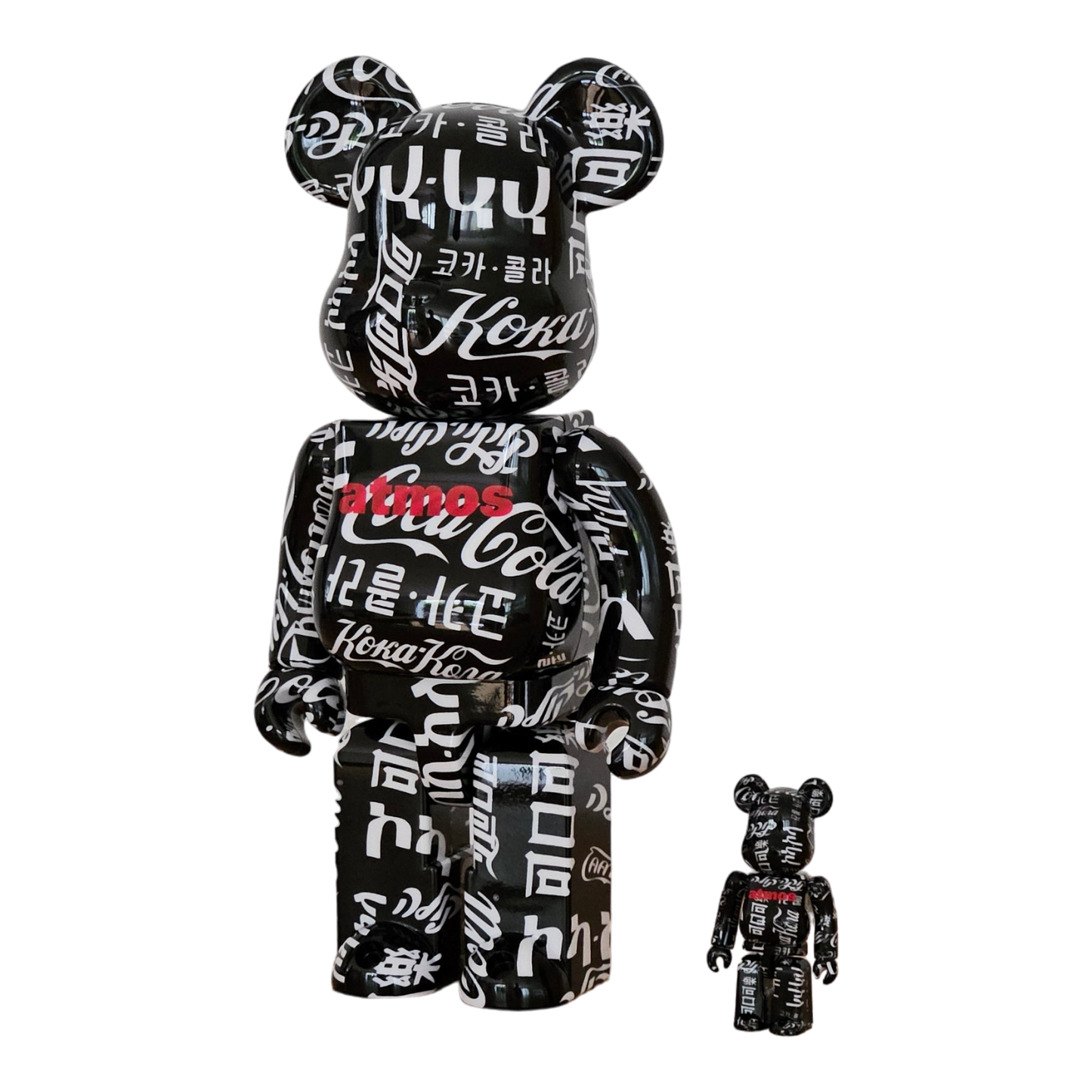 BE@RBRICK Coca-Cola × atmos Type-6 (100 %+400 %)