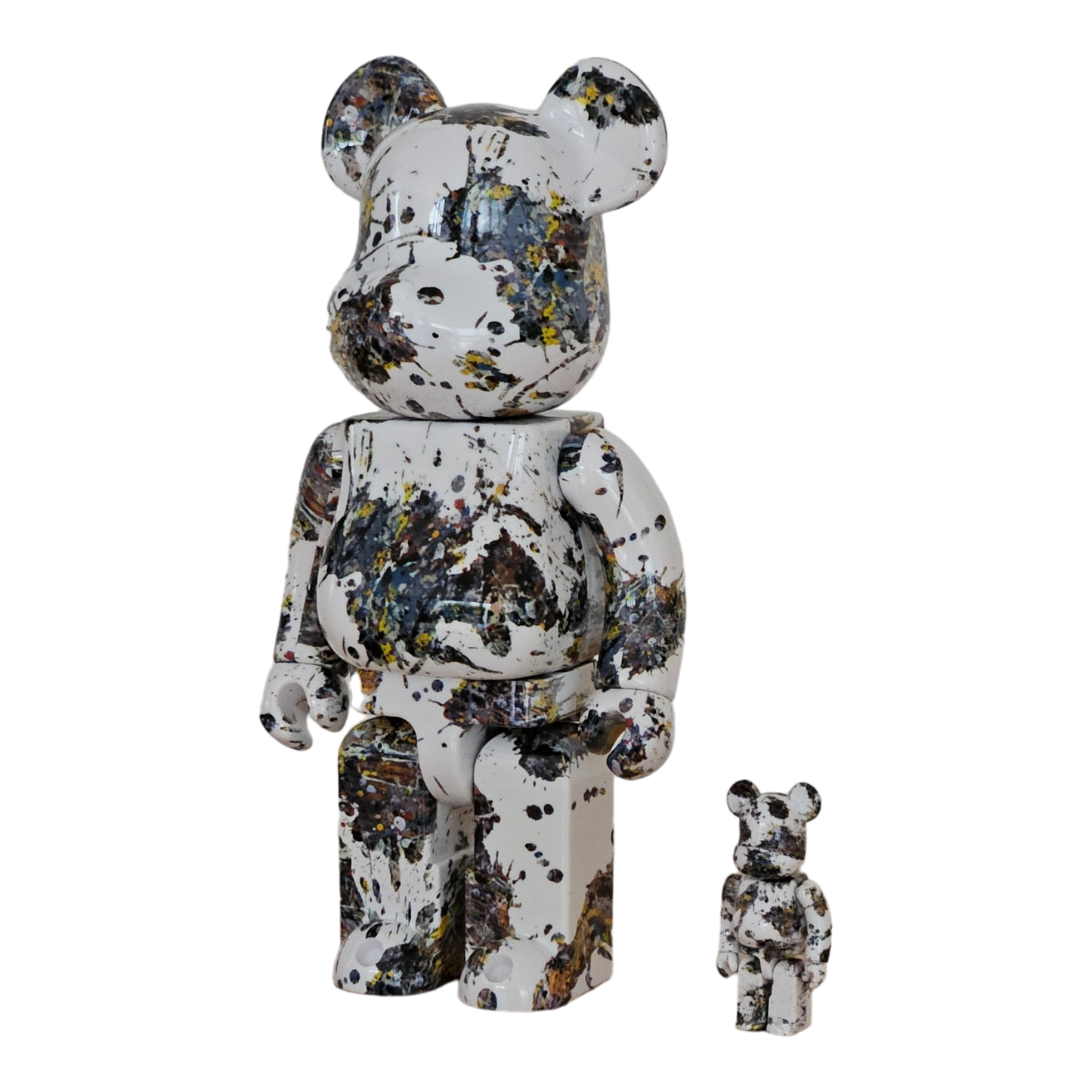 BE@RBRICK Jackson Pollock Studio "Splash" (100%+400%)