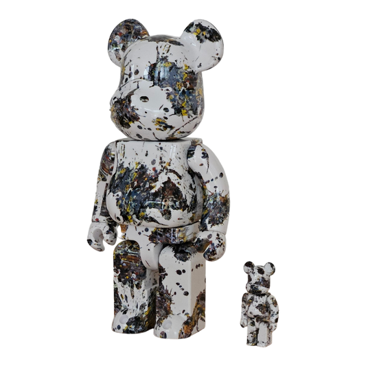 BE@RBRICK Jackson Pollock Studio "Splash" (100%+400%)