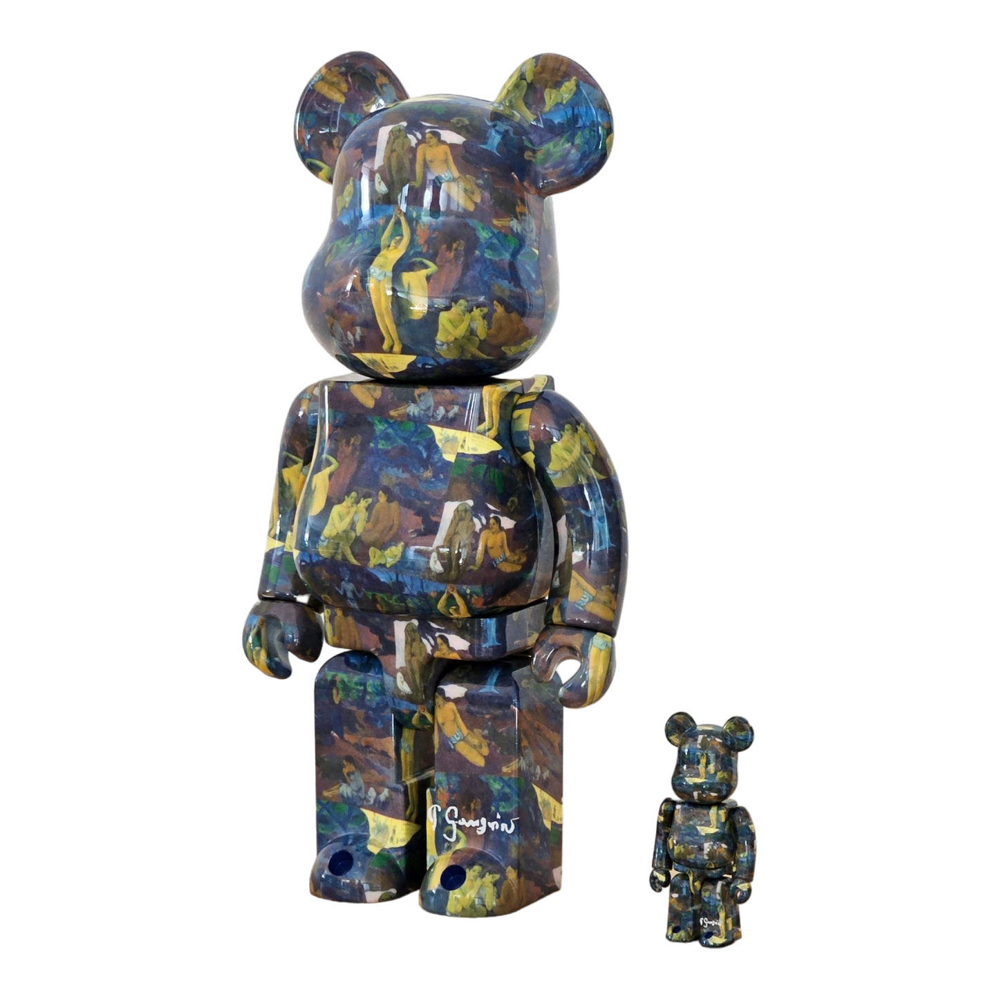 BE@RBRICK Eugène Henri Paul Gauguin "D'où venons-nous ? Que sommes-nous ? Où allons-nous ?" (100%+400%)