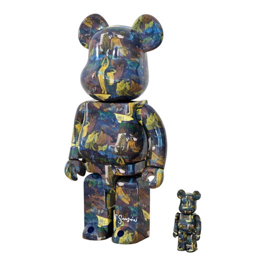 BE@RBRICK Eugène Henri Paul Gauguin "D'où venons-nous ? Que sommes-nous ? Où allons-nous ?" (100%+400%)